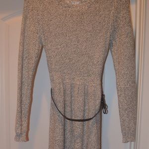 Cream Lauren Conrad sweater dress